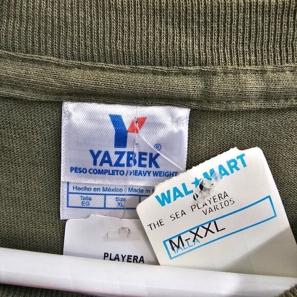 Men's Basic Crew Neck T-Shirt, Playa Del Carmen, Short sleeve, XL - Picture 5 of 8